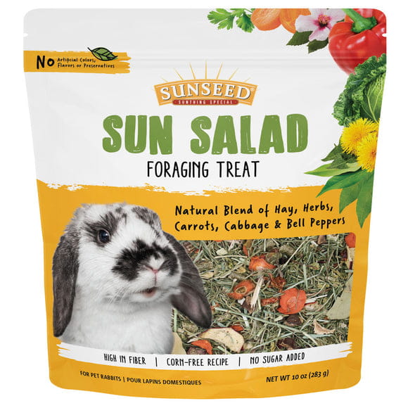 Sunseed Sun Salad Foraging Treat for Rabbits