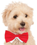 Pets Bow Tie Costume - Various Colors - Small/Medium / Red - Pet Costumes & Accessories 6
