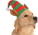 Pets Christmas Elf Hat with Ears Costume Accessory - Small/Medium - Pet Costumes & Accessories 1