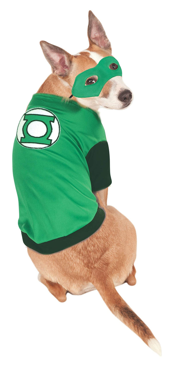 Pets DC Comics Green Lantern Costume - Small - Pet Costumes & Accessories 1