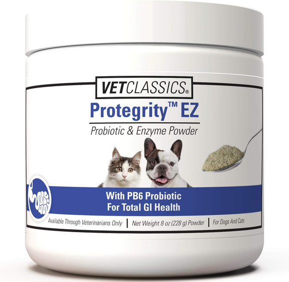Vet Classics Protegrity EZ Probiotics & Enzymes Powder for Dogs & Cats - 8-oz - 7