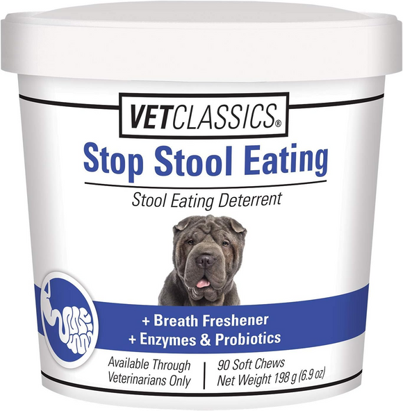 Vet Classics Stop Stool Eating Soft Chews for Dogs 90 chews - 7