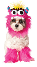 Pets Cute Pink Monster Costume - Small - Pet Costumes & Accessories 1