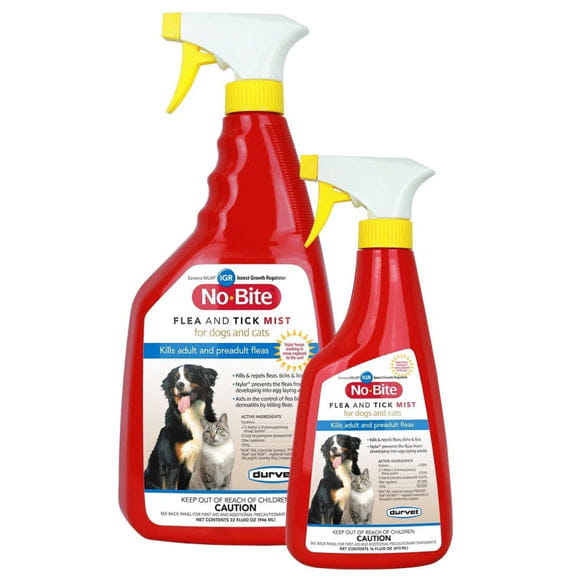Durvet No-Bite IGR Flea & Tick Mist for Dogs & Cats
