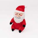 ZippyPaws Holiday Cheeky Chumz Dog Toy - Santa - Dog Toy 2