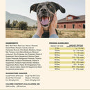 Ingredients and Feed Guide of Badlands Ranch Superfood Complete Premium Air Dried  Dog Food - Beef