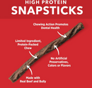 Barkworthies Bully Snapsticks 6’’ (5 chews) - Dog Treats 3