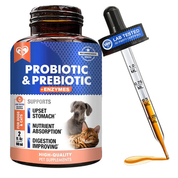 Beloved Pets Probiotic & Prebiotic Plus Enzymes for Cats & Dogs (2 oz)