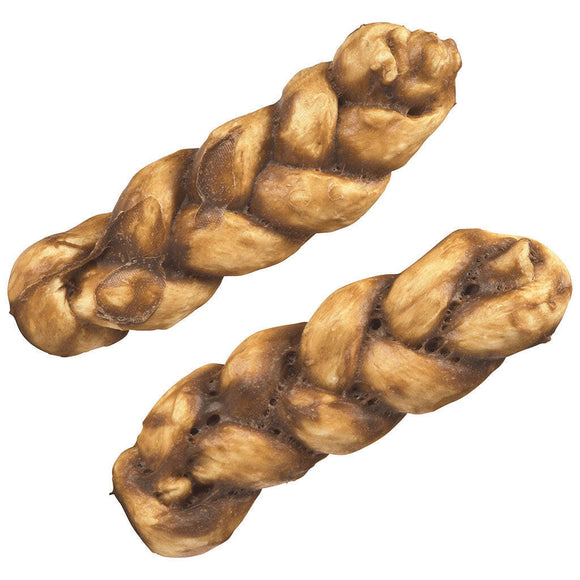Ethical Nothin' to Hide Bakery Collection Braided Stix Beef Dog Treat 5 count with no plastic