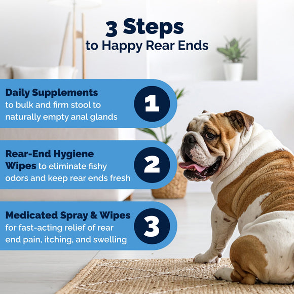 Glandex Anal Gland Support Peanut Butter Soft Chews for Dogs - Dog Supplements & Vitamins 9