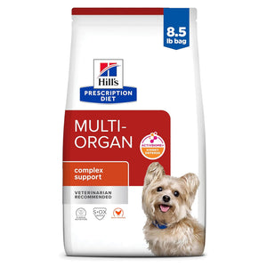 Hill's Prescription Diet Multi-Organ Complex Support Chicken Recipe Dry Food For Dog (8.5 lb)