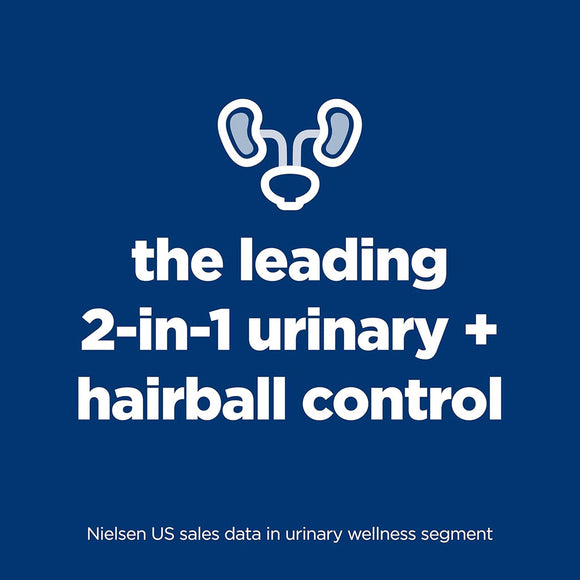 Hill's Science Diet Adult Urinary & Hairball Control Vegetables & Tuna Stew Recipe Wet Cat Food (2.9 oz x 24 cans)