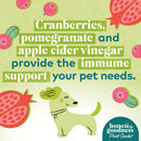 Honest To Goodness Buddy Boost Cranberry & Pomegranate Immune Support Treats For Dog (8 oz)