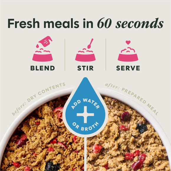 Instinct Fresh Dried Meal Blends Freeze-Dried Grass-Fed Beef & Wild Berry Recipe for Dogs - Dog Treats 2