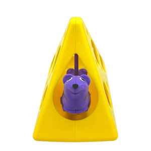 Kong Rewards Rocker Cheese Treat Dispenser Toy For Cat