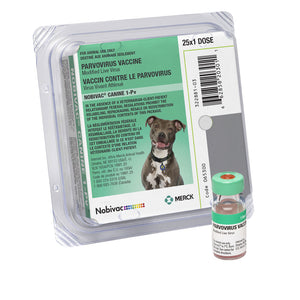Nobivac Canine 1-Pv Vaccine for Dogs, 25 Doses