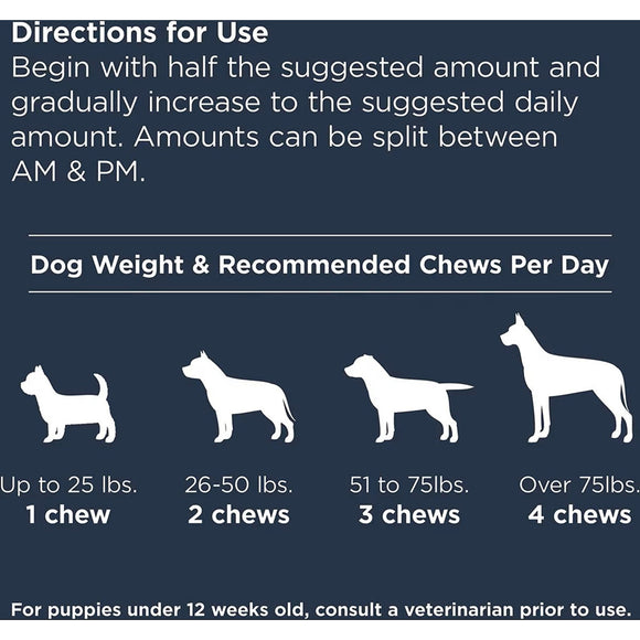 Nulo Functional Calming Soft Chew Supplements for Dogs (90 chews)