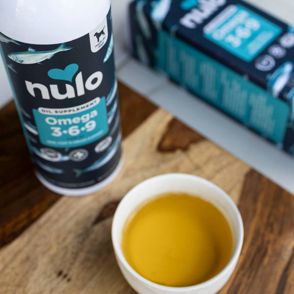 Nulo Omega 3-6-9 Fish Oil Blend Supplement For Dogs & Puppies (16 oz)