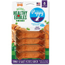 Nylabone Healthy Edibles with DHA Sweet Potato & Turkey Flavor Puppy Chew Treats, Small 8 count