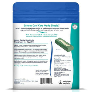 ORAVET Dental Hygiene Chews For Small Dogs 10-24 lbs (30 chews)