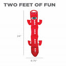 Outward Hound Fire Biterz Dragon 3 Squeaker Red (Large) Dog Toy