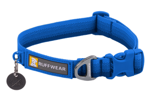 Ruffwear Front Range Dog Collar - Blue Pool / Small (11’’-14’’ Neck) - Leashes Collars & Training 11