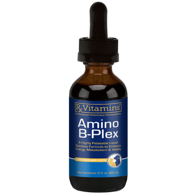 Rx Vitamins Amino B Plex B Vitamin Complex Plus Amino Acids - 2 oz - Dog Supplements & Vitamins 1