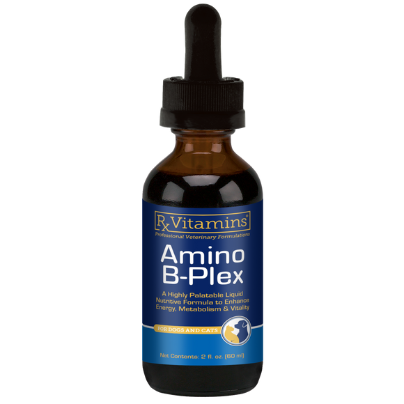 Rx Vitamins Amino B Plex B Vitamin Complex Plus Amino Acids - 2 oz - Dog Supplements & Vitamins 1