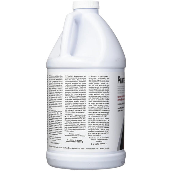 White bottle with a label on a white background