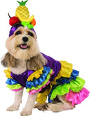 Pets Brazilian Bombshell Carmen Miranda Costume - Small - Pet Costumes & Accessories 1