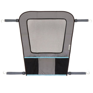 Sherpa Easy Fit Adjustable Auto Pet Barrier, Gray, 23" x 27"