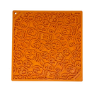 SodaPup TPE Emat Zombie Orange Lick Mat - Dog Toy 1