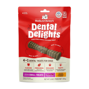 Stella & Chewy’s Dental Delights 4-in-1 Dental Treats for Dogs - X-Small / 23 ct - Dog Dental Chews & Treats 1
