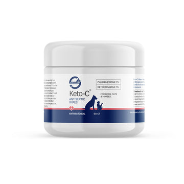 Stratford Keto-C Antiseptic Wipes For Dogs, Cats & Horses (50 ct)