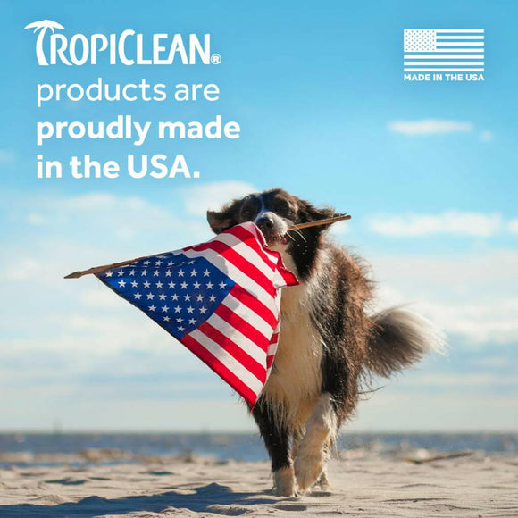 Tropiclean Oatmeal & Tea Tree Medicated Itch Relief Shampoo For Pets (20 oz)