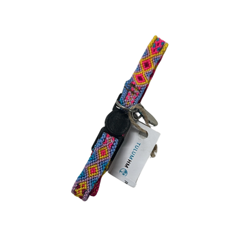 Tulum Handmade Adjustable Quick Release Artesanal Cat Collar Multi-Colors, Assorted Colors