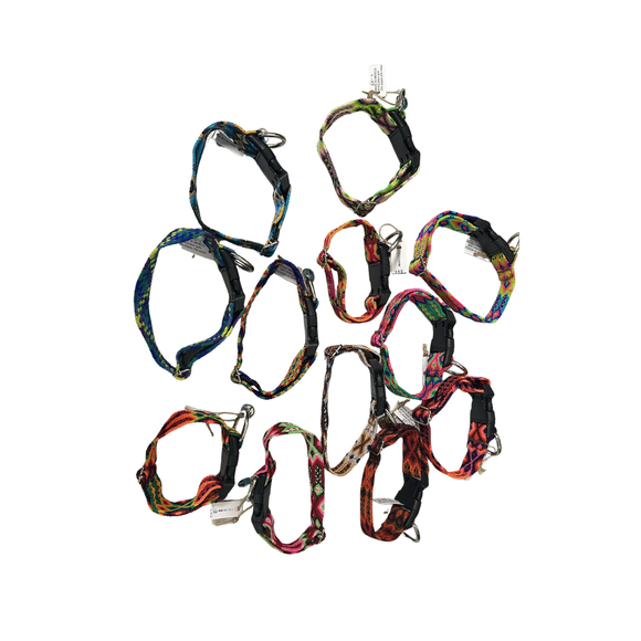 Tulum Handmade Adjustable Quick Release Artesanal Collar Multi-Colors Assorted Colors - Pet Collars & Harnesses 17