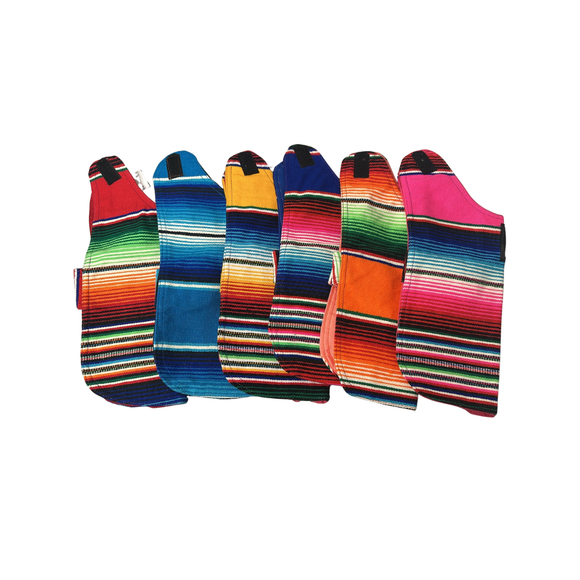 Tulum Handmade Blue Dog Poncho Assorted Colors - Dog Apparel & Accessories 2
