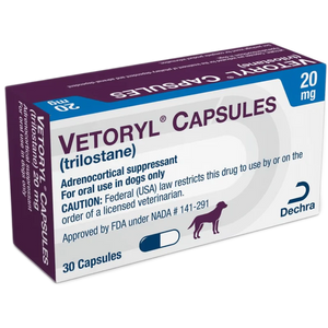 Vetoryl Capsules (Trilostane) for Dogs - 20mg - Pet Medicine 1