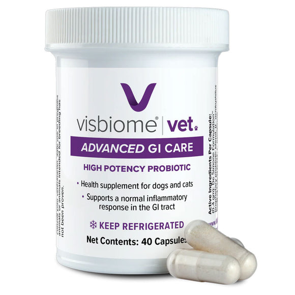 Visbiome Vet High Potency Probiotic Capsules for Pets
