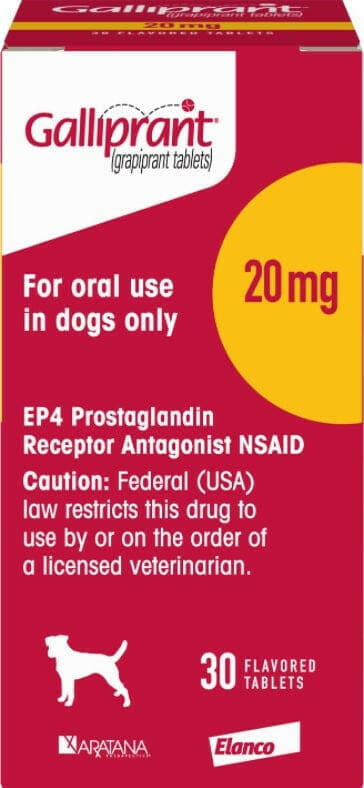 Galliprant (Grapiprant) Flavored Tablets for Dogs