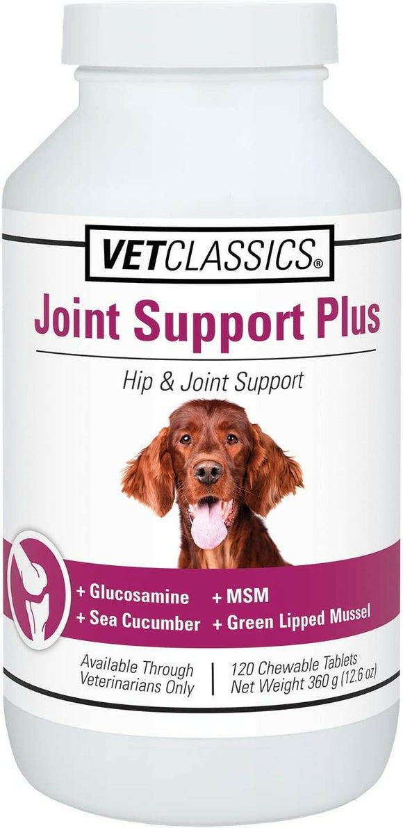 Vet Classics Joint Support Plus for Dogs (120 Chew Tabs) - 1