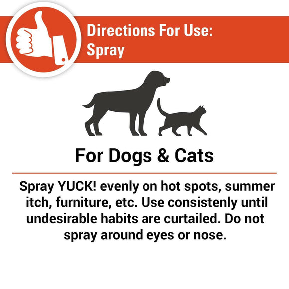 Vet Classics Yuck! No Chew Spray (8 oz) - 5