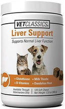 Vet Classics Liver Support Soft Chews for Dogs & Cats - 120 chews - 1